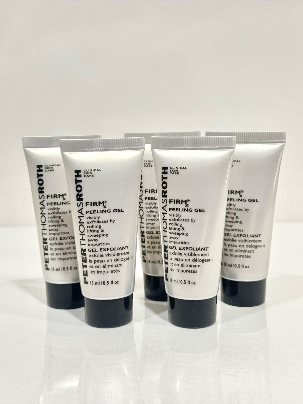 5pc Peter Thomas Roth FIRMx Peeling Gel .5oz/15ml Each New Sealed 5 pack
